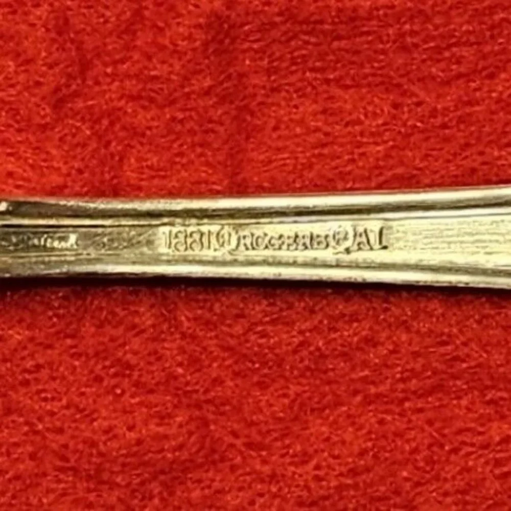 1881 Rogers A1 Silver-Plate Silverware - Butter Knife
